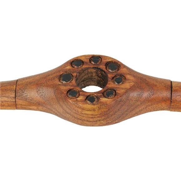 Set of 3 Hand Carved Wooden Propeller Vintage Aviation Home Decor Wall Sculpture - Picture 5 of 7